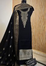 *🔥Premium Weaving Pashmina Suit With Designer Stole🔥* (1818)