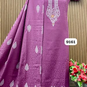 *Pure kaani Weaving suit* *Pure acrylic Woolen Wiving emb* (9161)