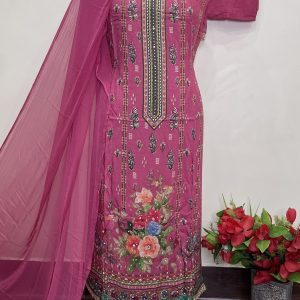 *DESIGNER MASLEEN HANDWORK SHIRT* (9000A)