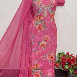 Musleen Designer Shirt Handwork (9000E)