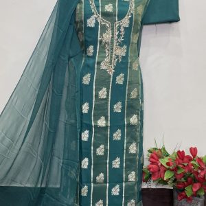 Pure Tissue Designer Shirt Handwork (9014)