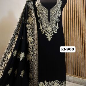 🔥Premium Weaving Pashmina Suit With Designer Stole🔥 (KN900)