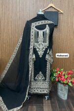 DESIGNER GEORGETTE SHIRT (MAHARANI)