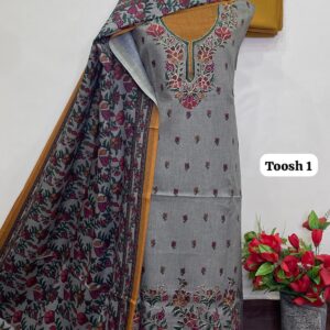 PASHMINA DESIGNER DIGITAL PRINT SHIRT (TOSH 1)