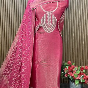 SHIMMER DESIGNER SHIRT WITH SLEEVES WORK (9057T)