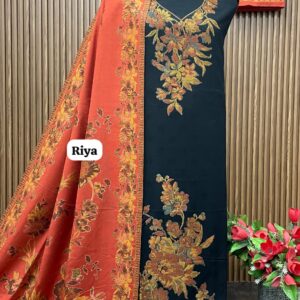 Premium Weaving Pashmina Suit With Designer Stole (RIYA)