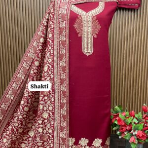 Pure kaani Weaving Designer suit (SHAKTI)