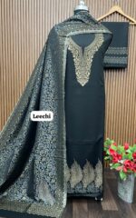 Pure kaani Weaving Designer suit (LEECHI)