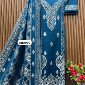 Pure kaani Weaving Designer suit (MK900)