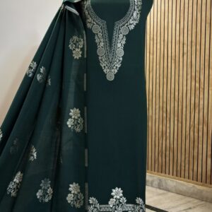 Premium Weaving Pashmina Suit With Designer Stole (GALAXY)