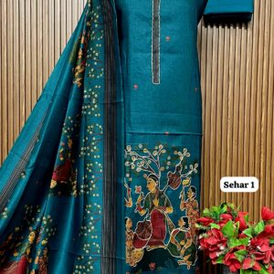 Pure pasham digital print suit (SEHAR 2)