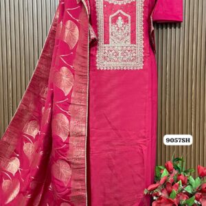 SHIMMER DESIGNER SHIRT WITH SLEEVES WORK (9057SH)