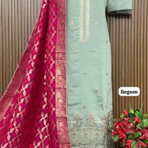 Modal silk designer shirt (BEGUM)