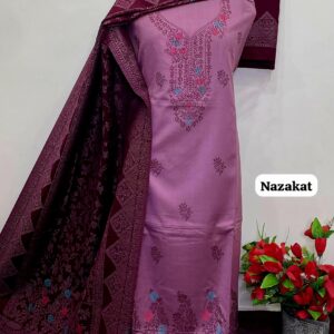 Pure kaani Weaving Designer suit (NAZAKAT)