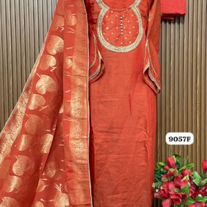 SHIMMER DESIGNER SHIRT WITH SLEEVES WORK (9057F)