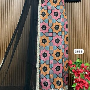 Glass organza designer shirt (3636)