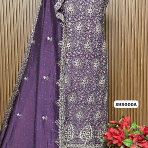 designer vichitra silk shirt (SH9000A)