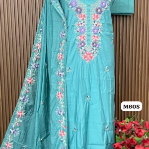 MODAL MUSLEEN DESIGNER SUIT (M60S)