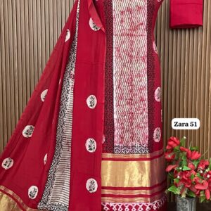 DESIGNER GAJJI SILK SHIRT (ZARA 51)