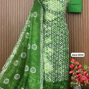 DESIGNER GAJJI SILK SHIRT EMBROIDERY GHERA (ZARA 5010)