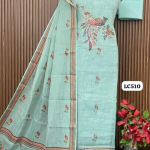 linen digital designer suit (LC501)