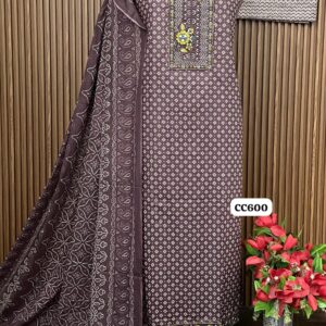 PURE COTTON DESIGNER SUIT (CC600)