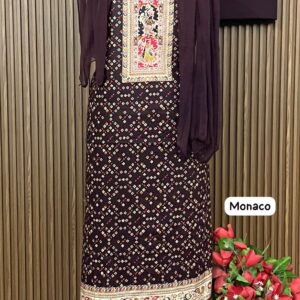 PURE COTTON DESIGNER SUIT (MONACO)