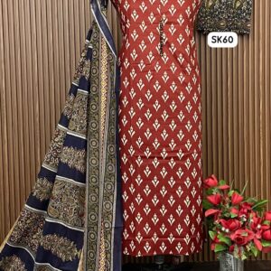 PURE COTTON KALAMKARI SUIT(SK60)