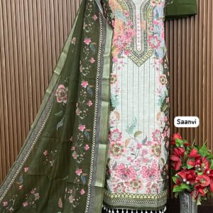 linen digital designer shirt (SAANVI)