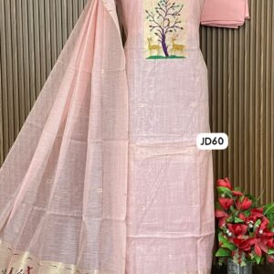 LINEN JAMDANI DESIGNER SHIRT (JD60)