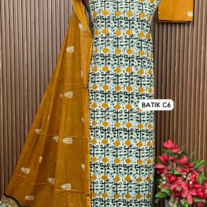PURE COTTON BATIK SUIT (BATIK C6)