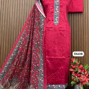 GLACE COTTON KALAMKARI SHIRT (SK60B)