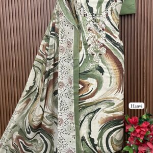 cotton digital shirt neck gala (HANVI)