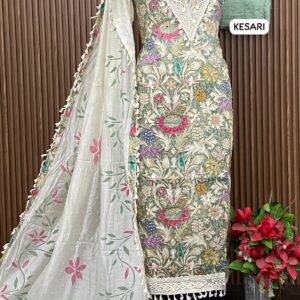 JAM COTTON DESIGNER SHIRT (KESARI)