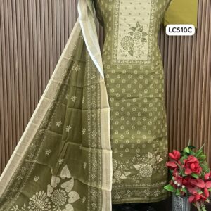 linen shimmer digital designer shirt (LC510C)