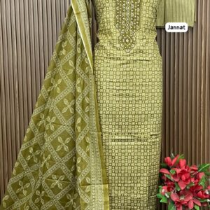 PURE COTTON DESIGNER SHIRT (JANNAT)