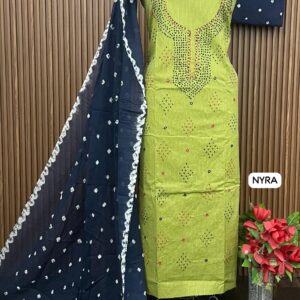 HAMDLOOM COTTON DESIGNER SHIRT (NYRA)