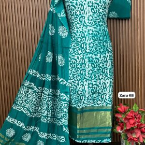 DESIGNER GAJJI SILK SHIRT(ZARA 6B)