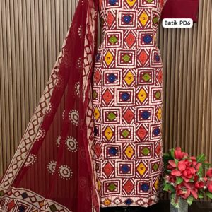 ORGANIC COTTON BATIK DESIGNER SHIRT (BATIK PD6)