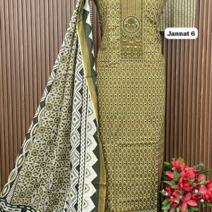 PURE COTTON DESIGNER SHIRT (JANNAT 6)