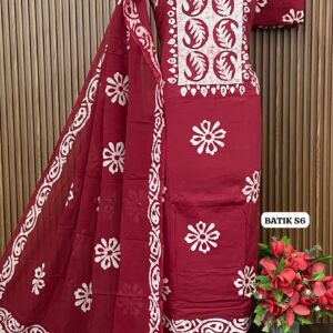 PURE COTTON DESIGNER BATIK SHIRT (BATIK S6)