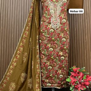 JAM COTTON DESIGNER SHIRT HANDWORK GALA (MEHAR 06)