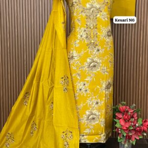 *MODAL DESIGNER SHIRT* (KESARI N6)