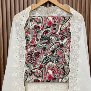 PURE COTTON 2 BY 2 DIGITAL PRINT SHIRT (TOP NOTCH)