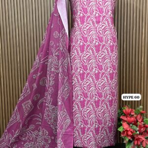 ALLOVER 5 MTRS PURE LAWN COTTON DIGITAL DESIGNER SUIT (HYPE 60)