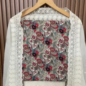 PURE COTTON 2 BY 2 DIGITAL PRINT SHIRT (CADBURY)