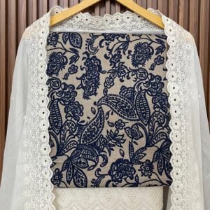 PURE COTTON 2 BY 2 DIGITAL PRINT SHIRT (LEECHI)