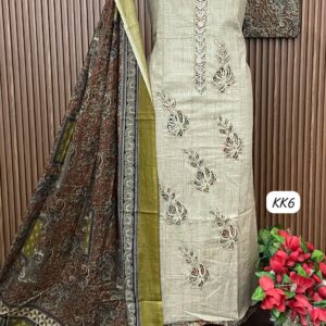 PURE COTTON DESIGNER SHIRT PATCH WORK (KK6)