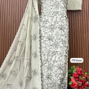 MUL CHANDERI DESIGNER SHIRT (MC6000)