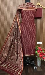 MAHESHWARI DESIGNER SHIRT ( LEAF 9)